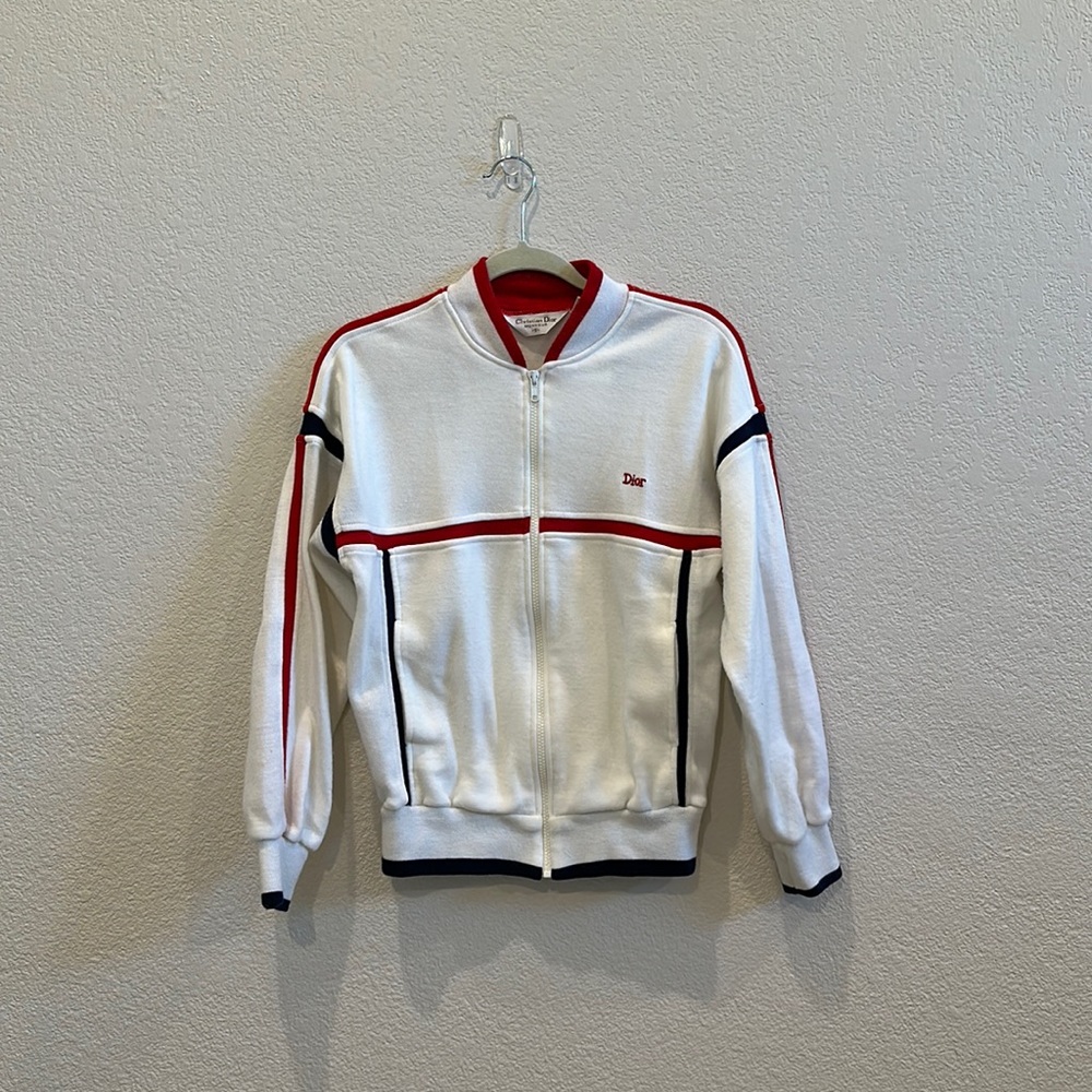 Vintage Christian Dior Monsieur Zip Up Sweater